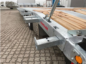 Полуприколка за низок утовар Hangler SDS-H 510-T 3-aks maskintrailer - dobbelt ramper: слика 4