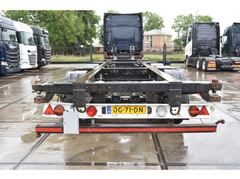 Транспортер на контејнер/ Полуприколка со променливо тело Krone SDC 27 - BPW AXLES - DRUM BRAKES -: слика 3