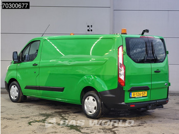 Мало комбе Ford Transit Custom 105pk L2H1 Trekhaak Xenon LED Navi Airco Cruise Camera Parkeersensoren Werkplaatsinrichting APK 10-2026 Euro6 L2 Airco Trekhaak: слика 2