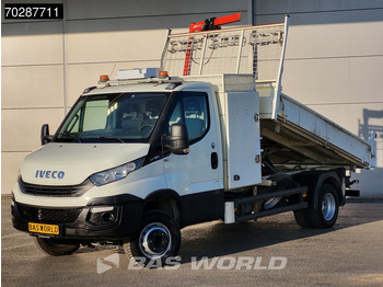 Комби кипер Iveco Daily 70C18 3.0L Driezijdige Kipper 500KG Kraan Kraanwagen Open Laadbak 3,5t Trekhaak Airco Cruise Euro6 Kraan Crane Kranwagen Kipper: слика 2