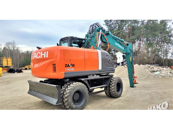 Багер на тркала Hitachi ZX140W-3: слика 4