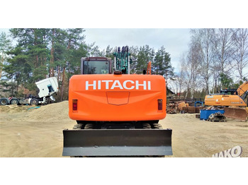 Багер на тркала Hitachi ZX140W-3: слика 3