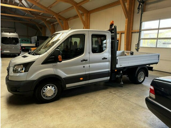 Комбе со отворен сандак, Комби со двојна кабина FORD Transit FT 350L Doka TdCI hydr. Fassi Kran...: слика 3