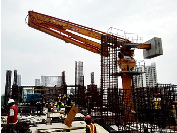 Нов Стационарна бетонска пумпа XCMG Schwing Concrete Distributor HGP32 High Efficiency 22kw 32m Hydraulic Spider Concrete Placing Boom Made in China: слика 5