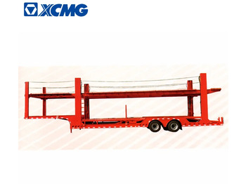 Автотранспортна полуприколка XCMG official multi-axle hydraulic truck trailer flatbed car transporter trailer for sale: слика 2