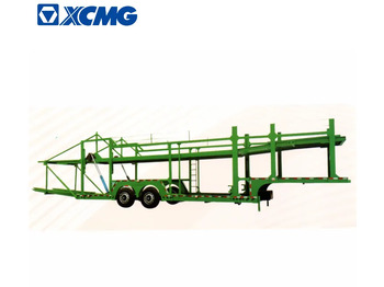 Автотранспортна полуприколка XCMG official multi-axle hydraulic truck trailer flatbed car transporter trailer for sale: слика 3