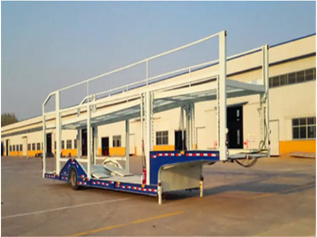 Автотранспортна полуприколка XCMG official multi-axle hydraulic truck trailer flatbed car transporter trailer for sale: слика 4