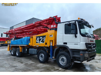 Лизинг на PUTZMEISTER Mercedes-Benz Actros 4141 concrete pumpM42-4R 170 m³【ACHIEVE】TOP CONDITION!!! PUTZMEISTER Mercedes-Benz Actros 4141 concrete pumpM42-4R 170 m³【ACHIEVE】TOP CONDITION!!!: слика 1