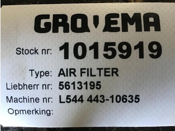 Систем за внесување на воздух LIEBHERR