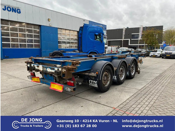 Транспортер на контејнер/ Полуприколка со променливо тело VAN HOOL