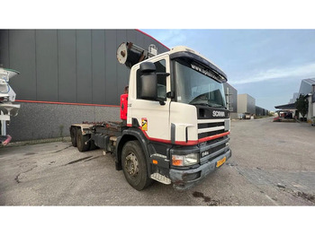 Транспортер на контејнер/ Камион со променливо тело Scania P114-380 Manual + FULL STEEL+ Retarder: слика 5