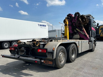 Камион со кука за подигање, Камион со кран Scania R580 6x2, Schrottkran, E6, Lenk-Lift-Achse: слика 5