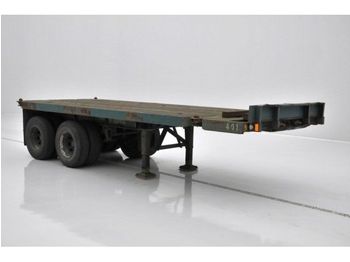 Полуприколка платформа Vanhool Spring Susp.: слика 1
