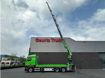 Камион со кран Mercedes-Benz Actros 2545 6X2 OPENLAADBAK MET FASSI F545RA.2.28 XE DINAMIC KRAAN / KRAAN/ CRANE/ GRUA: слика 5