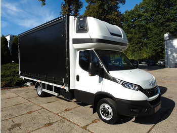 Комбе со церада Iveco DAILY 50C18 PRITSCHE PLANE 10 PALETTEN AUFZUG: слика 4