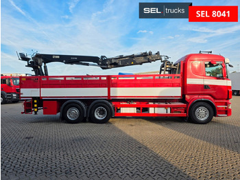 Камион со кран Scania R400 LB6X2*4HNB / Retarder / HIAB / Lenkachse: слика 4