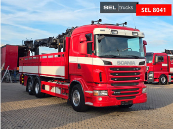 Камион со кран Scania R400 LB6X2*4HNB / Retarder / HIAB / Lenkachse: слика 3