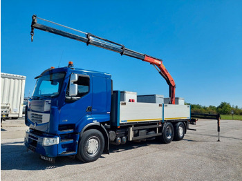 Камион со платформа RENAULT Premium
