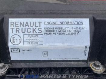 Мотор за Камион Renault T-Serie Motor Renault DTI13 480 K4 7485020846: слика 5 Мотор за Камион Renault T-Serie Motor Renault DTI13 480 K4 7485020846: слика 5