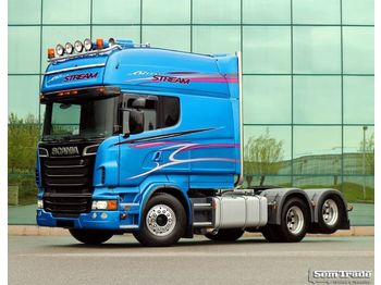 Камион влекач Scania R730 V8 6X2 LONGLINE XXL - PTO + HYDRAULICS NEW CONDITION: слика 1