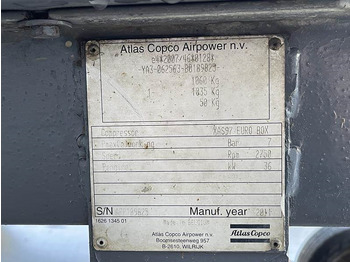 Компресор за воздух Atlas-Copco XAS 97 DD - N: слика 4