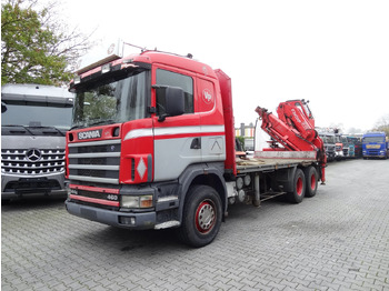 Камион со кран SCANIA R144