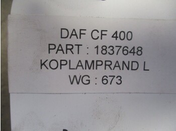 Агол на браник за Камион DAF 1837648 CF 400 Euro 6 links: слика 2