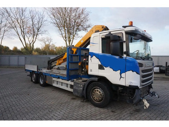 Лизинг на Scania G490 / ENGINE RUNNING / RETARDER / EFFER 255-5S CRANE REMOTE / PLATFORM / FULL-AIR / AUTOMATIC / EURO-6 / 2014 Scania G490 / ENGINE RUNNING / RETARDER / EFFER 255-5S CRANE REMOTE / PLATFORM / FULL-AIR / AUTOMATIC / EURO-6 / 2014: слика 4