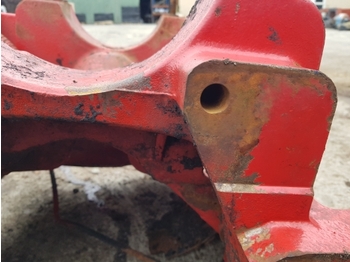 Предна оска за Земјоделска машина Mccormick Case Cx, Mxc, Mc Ser Mc100 Front Axle Support Bolster 138531, 337256a1: слика 4