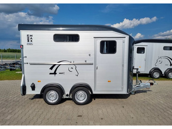 Нов Приколка за коњи CHEVAL LIBERTÉ MultiMax przyczepa na dwa konie | duża siodlarnia | drzwi boczne | 2600 kg DMC | 380×181 cm  |  ALUMINIOWA | Debon | dostawa | mocna i solidna |: слика 3