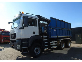 Кипер, Камион со кран MAN TGS 26.400 6x6 – Wywrotka 3-stronna Meiller + Żuraw HIAB 166 E3 HIPRO – 429.222 km – Euro 4: слика 2 Кипер, Камион со кран MAN TGS 26.400 6x6 – Wywrotka 3-stronna Meiller + Żuraw HIAB 166 E3 HIPRO – 429.222 km – Euro 4: слика 2