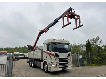 Кипер, Камион со кран Scania R500 Baustoff / 2-stronna wywrotka Schwarzmüller /HDS Fassi F215 / Euro 6 / Napęd na tylną oś: слика 5 Кипер, Камион со кран Scania R500 Baustoff / 2-stronna wywrotka Schwarzmüller /HDS Fassi F215 / Euro 6 / Napęd na tylną oś: слика 5