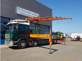 Камион со платформа SCANIA R 420