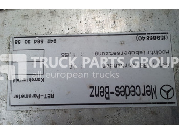 Единица за контрола за Камион MERCEDES-BENZ Mercedes Actros MP1, MP2, MP3 retarder control unit VOITH, , 534 control unit: слика 2