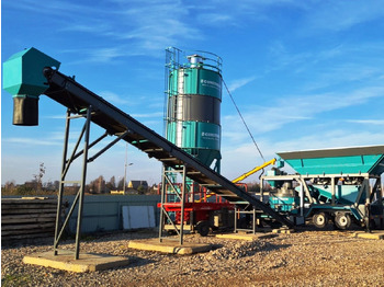 Нов Бетонска база Constmach Small Mobile Concrete Batching Plant 45 m³/h: слика 3