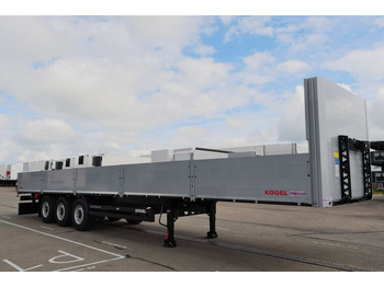 Нов Полуприколка платформа Kögel SN24/ BW 800 mm/144 x rungent. BPW/ LENKACHSE: слика 2