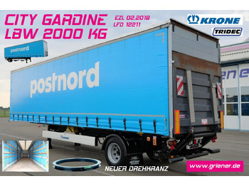 Полуприколка со церада KRONE