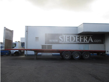 Полуприколка платформа Samro SR 334 , 3 SAF Axle , Drum Brakes , Air Suspension: слика 2