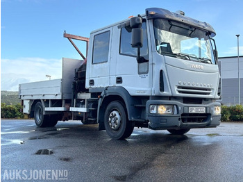 Камион со кран 2004 Iveco 120E24 EUROCARGO kranbil - registrert for 5 sitteplasser: слика 2 Камион со кран 2004 Iveco 120E24 EUROCARGO kranbil - registrert for 5 sitteplasser: слика 2