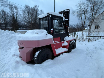 Опрема за ракување со материјали 2003 Nissan VF05H70U Motvektstruck - 7 Tonn løftevekt - Nye batteri - 9578T: слика 3