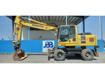Багер на тркала KOMATSU PW180