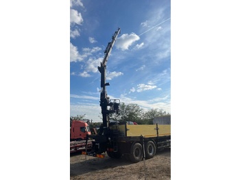 Камион со кран, Камион со платформа Mercedes-Benz Dropside camion Mercedes-Benz Actros MP1 V6 2635 + KRANE HIAB 17: слика 2