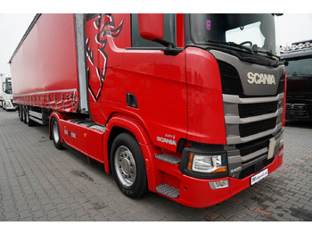 Камион влекач Scania R 450 / ZESTAW / + SCHMITZ / FIRANKA STANDARD /: слика 5