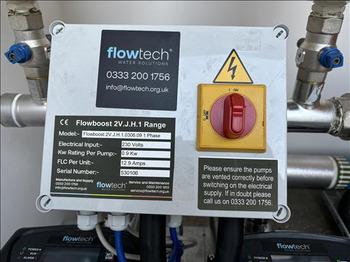 Опрема за обработка на храна Flowtech Flowboost 2V JH1 Water pump: слика 4