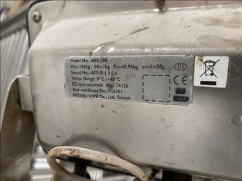 Опрема за обработка на храна UWE AFS150 Platform scale: слика 3 Опрема за обработка на храна UWE AFS150 Platform scale: слика 3