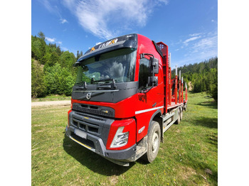 Камион за дрва, Камион со кран за транспорт на дрва VOLVO FMX 500: слика 3 Камион за дрва, Камион со кран за транспорт на дрва VOLVO FMX 500: слика 3