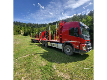 Камион за дрва, Камион со кран за транспорт на дрва VOLVO FMX 500: слика 4 Камион за дрва, Камион со кран за транспорт на дрва VOLVO FMX 500: слика 4