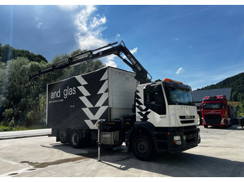 Камион влекач Iveco Stralis 360 // HIAB 144 E4 HIDUO + Radio // Zabudowa 6m // Oś podnoszona: слика 2 Камион влекач Iveco Stralis 360 // HIAB 144 E4 HIDUO + Radio // Zabudowa 6m // Oś podnoszona: слика 2