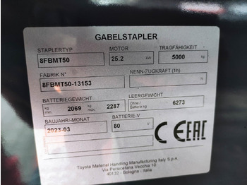 Електричен вилушкар TOYOTA