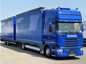 Камион сандучар Scania R410 Jumbo Combi 115m3 Euro 6 Topline Retarder Doorlaadsysteem Full Air *NL-Truck*: слика 2